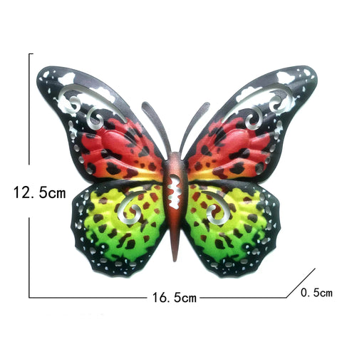 butterfly wall decorations metal